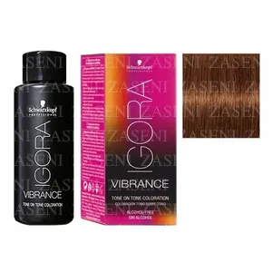 SCHWARZKOPF TINTE IGORA VIBRANCE 5-67 CASTAÑO CLARO CHOCOLATE COBRIZO 60ML