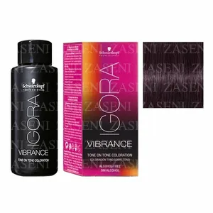 SCHWARZKOPF TINTE IGORA VIBRANCE 3-19 CASTAÑO OSCURO CENIZA VIOLETA 60ML