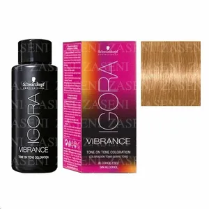 SCHWARZKOPF TINTE IGORA VIBRANCE 9-57 RUBIO MUY CLARO DORADO COBRIZO 60ML