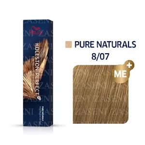 WELLA TINTE KOLESTON PERFECT ME+ PURE NATURALS 8/07 RUBIO CLARO NATURAL MARRÓN 60ML