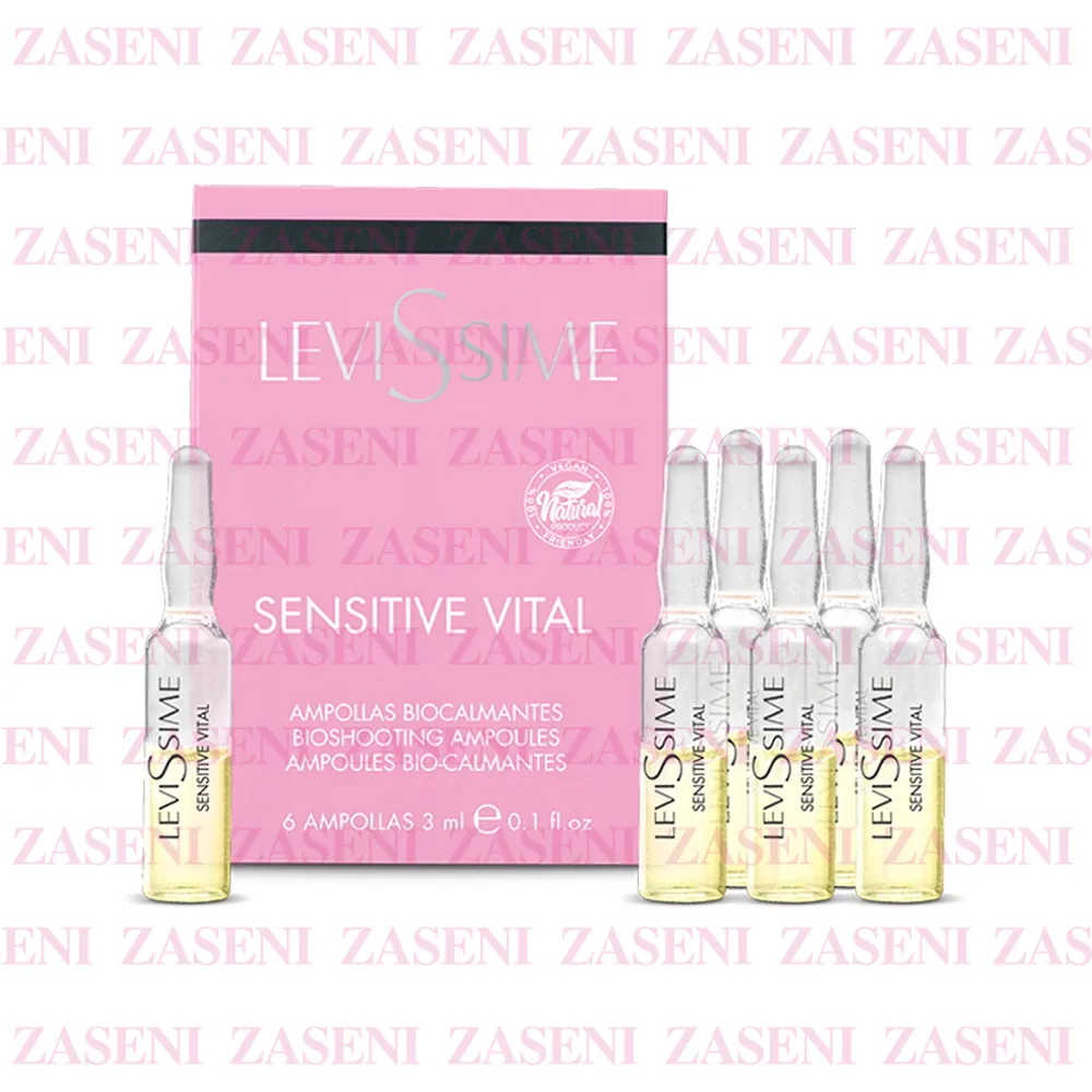 LEVISSIME AMPOLLAS SENSITIVE VITAL BIOCALMANTES 3ML 6UDS