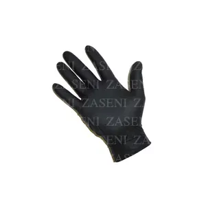 GLENTEX GUANTES NITRILO SIN POLVO NEGROS TALLA L 100UDS