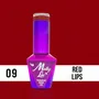 MOLLY LAC ESMALTE SEMIPERMANENTE GLAMOUR WOMAN Nº 09 RED LIPS 10ML