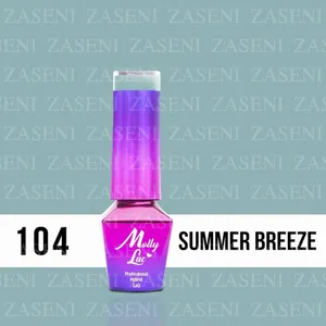 MOLLY LAC ESMALTE SEMIPERMANENTE PURE NATURE Nº 104 SUMMER BREEZE 10ML