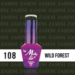 MOLLY LAC ESMALTE SEMIPERMANENTE PURE NATURE Nº 108 WILD FOREST 10ML