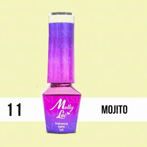 MOLLY LAC ESMALTE SEMIPERMANENTE COCKTAILS & DRINKS Nº 11 MOJITO 10ML