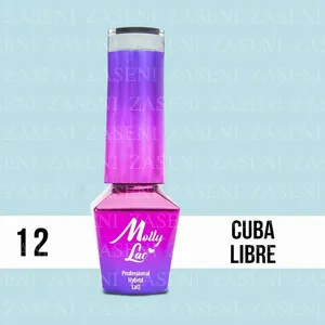 MOLLY LAC ESMALTE SEMIPERMANENTE COCKTAILS & DREAMS Nº 12 CUBA LIBRE 10ML