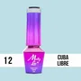 MOLLY LAC ESMALTE SEMIPERMANENTE COCKTAILS & DREAMS Nº 12 CUBA LIBRE 10ML