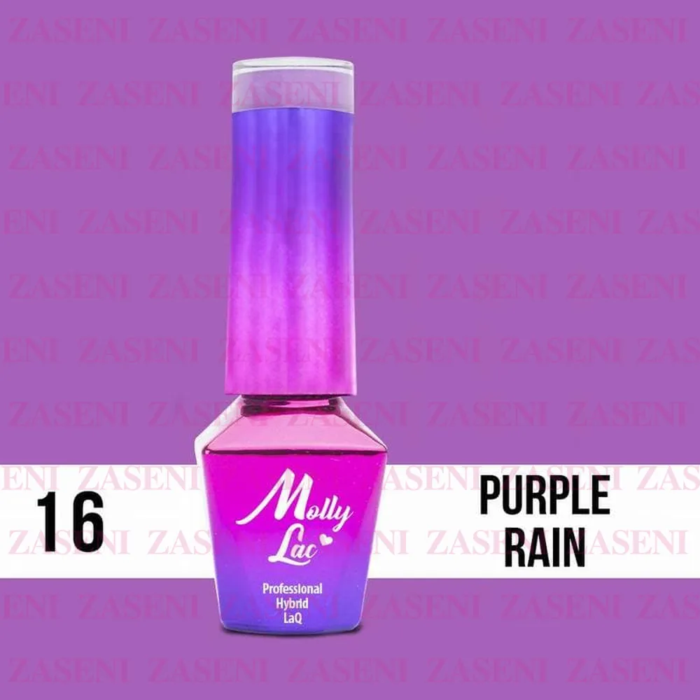 MOLLY LAC ESMALTE SEMIPERMANENTE COCKTAILS & DRINKS Nº 16 PURPLE RAIN 10ML