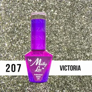 MOLLY LAC ESMALTE SEMIPERMANENTE SENSUAL Nº 207 VICTORIA 10ML