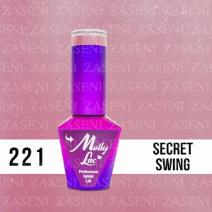 MOLLY LAC ESMALTE SEMIPERMANENTE WINTER CRYSTALIZE Nº 221 SECRET SWING 10ML