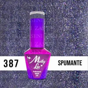 MOLLY LAC ESMALTE SEMIPERMANENTE WEDDING DREAM & CHAMPAGNE Nº 387 SPUMANTE 10ML