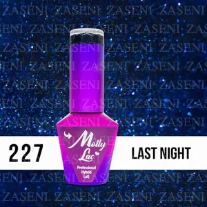 MOLLY LAC ESMALTE SEMIPERMANENTE WINTER CRYSTALIZE Nº 227 LAST NIGHT 10ML