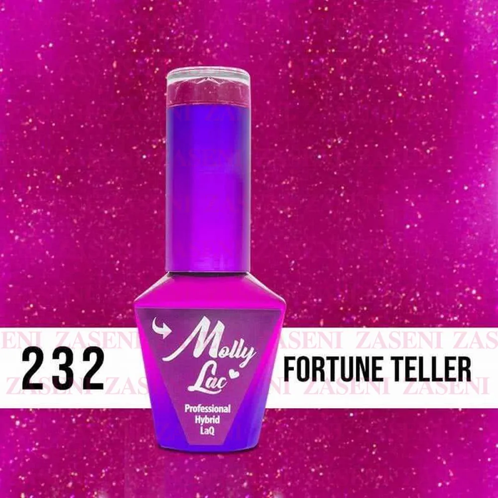 MOLLY LAC ESMALTE SEMIPERMANENTE GLOWING TIME Nº 232 FORTUNE TELLER 10ML