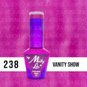 MOLLY LAC ESMALTE SEMIPERMANENTE GLOWING TIME Nº 238 VANITY SHOW 10ML