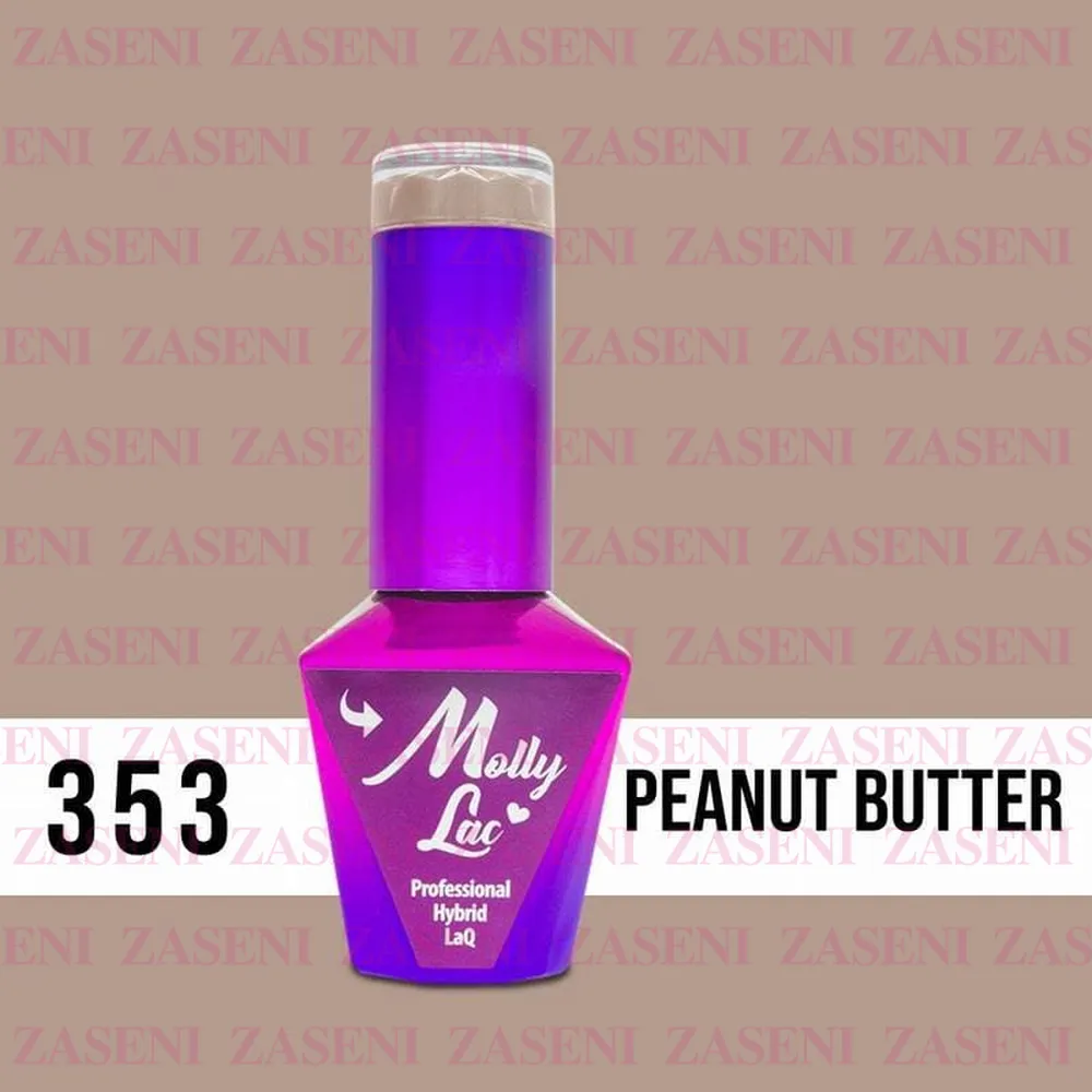 MOLLY LAC ESMALTE SEMIPERMANENTE CHOCO DREAMS Nº 353 PEANUT BUTTER 10ML