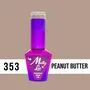 MOLLY LAC ESMALTE SEMIPERMANENTE CHOCO DREAMS Nº 353 PEANUT BUTTER 10ML