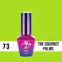 MOLLY LAC ESMALTE SEMIPERMANENTE NEONS Nº 73 THE COCONUT PALMS 10ML