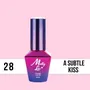 MOLLY LAC ESMALTE SEMIPERMANENTE WEDDING COLLECTION Nº 28 A SUBTLE KISS 10ML