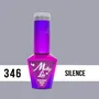 MOLLY LAC ESMALTE SEMIPERMANENTE FASHION OUTFIT Nº 346 SILENCE 10ML