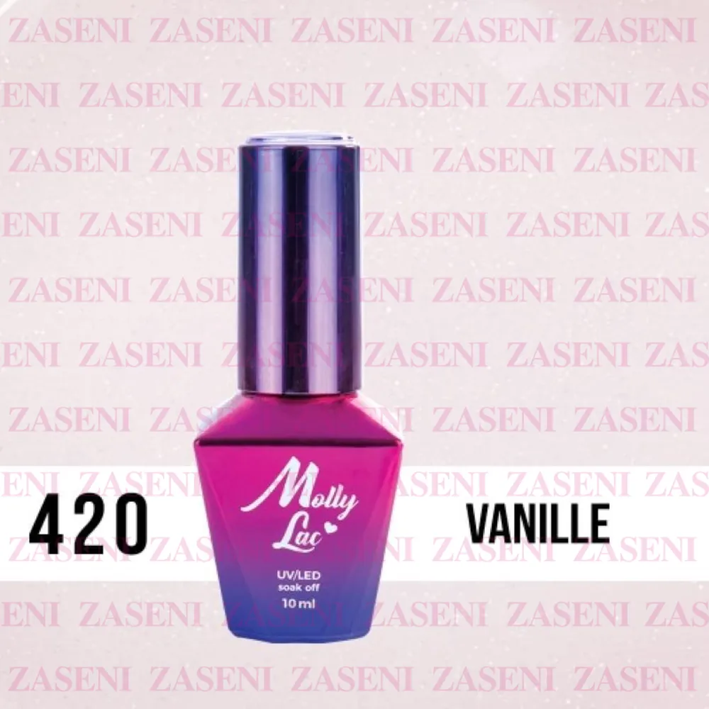 MOLLY LAC ESMALTE SEMIPERMANENTE FRENCH MADAME Nº 420 VANILLE 10ML