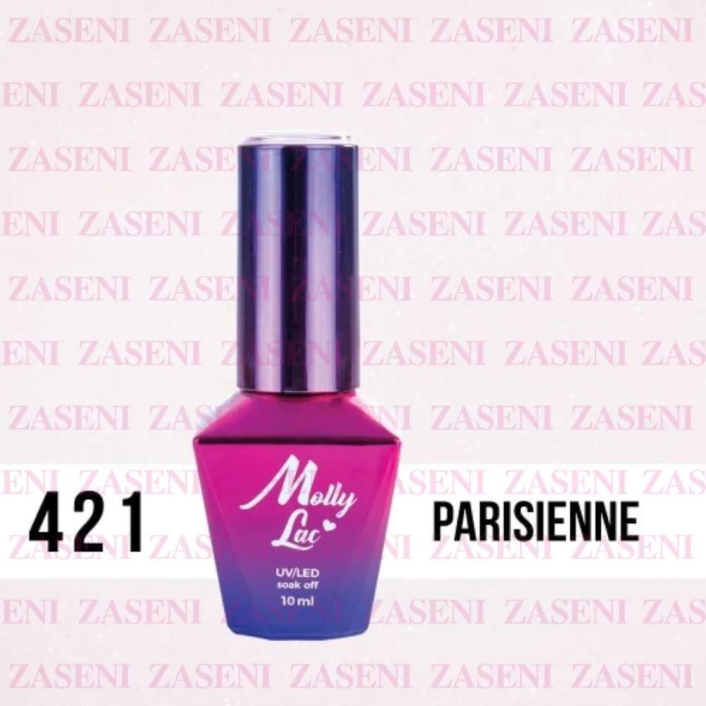 MOLLY LAC ESMALTE SEMIPERMANENTE FRENCH MADAME Nº 421 PARISIENNE 10ML