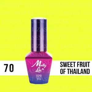 MOLLY LAC ESMALTE SEMIPERMANENTE NEONS Nº 70 SWEET FRUIT OF THAILAND 10ML