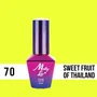 MOLLY LAC ESMALTE SEMIPERMANENTE NEONS Nº 70 SWEET FRUIT OF THAILAND 10ML