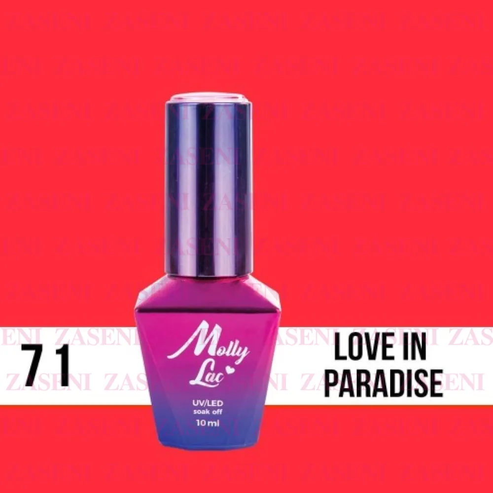 MOLLY LAC ESMALTE SEMIPERMANENTE NEONS Nº 71 LOVE IN PARADISE 10ML