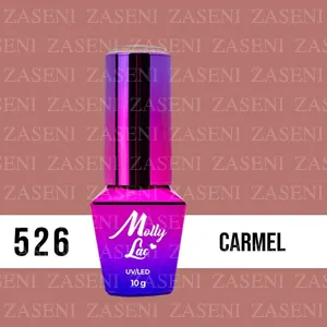 MOLLY LAC ESMALTE SEMIPERMANENTE I'M THE NUDE LOVER Nº 526 CARMEL 10ML