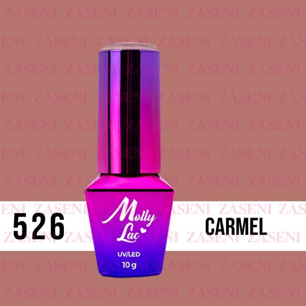 MOLLY LAC ESMALTE SEMIPERMANENTE I'M THE NUDE LOVER Nº 526 CARMEL 10ML