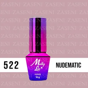 MOLLY LAC ESMALTE SEMIPERMANENTE I'M THE NUDE LOVER Nº 522 NUDEMATIC 10ML