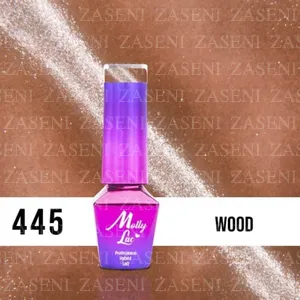 MOLLY LAC ESMALTE SEMIPERMANENTE OJO DE GATO Nº 445 WOOD 5ML