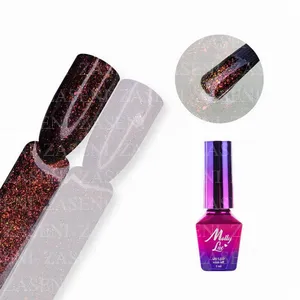 MOLLY LAC ESMALTE SEMIPERMANENTE HOLLYWOOD TOP PURPURINA READY TO GO 5ML