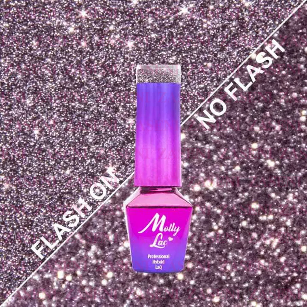 MOLLY LAC ESMALTE SEMIPERMANENTE FLASHING LIGHTS Nº 563 FABULOUS 5ML