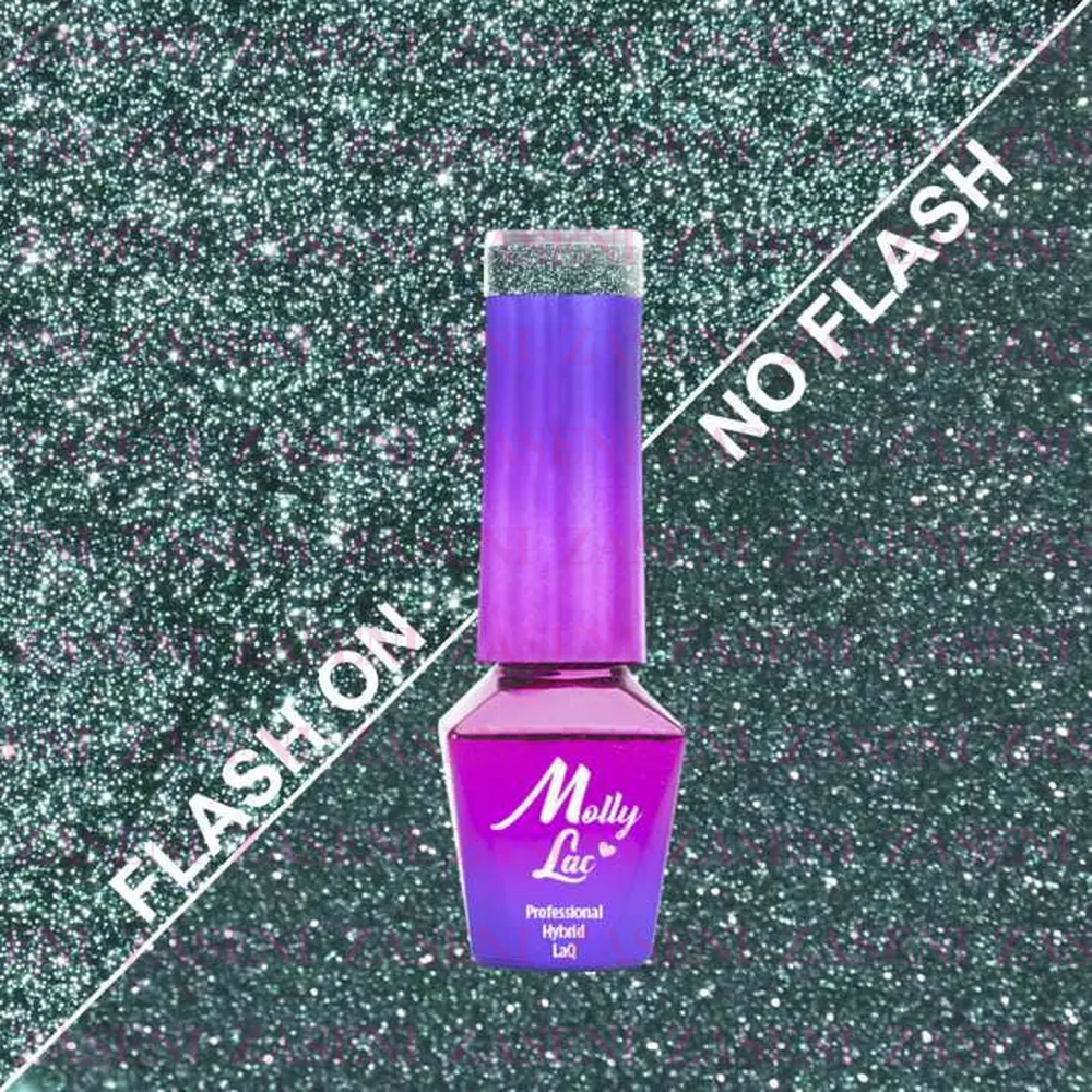 MOLLY LAC ESMALTE SEMIPERMANENTE FLASHING LIGHTS 3 Nº 612 POISON IVY 5ML