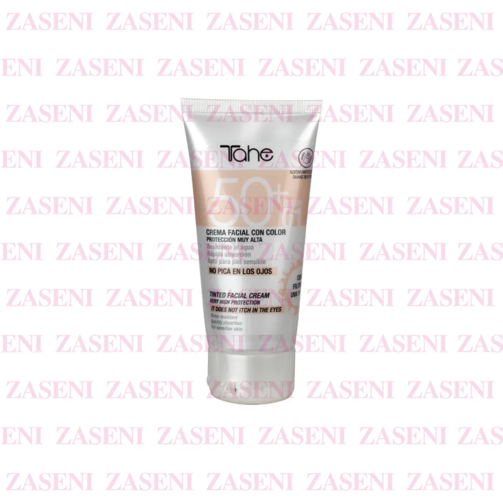 TAHE CREMA FOTOPROTECTORA SOLAR FACIAL CON COLOR FPS50+ 01 50ML