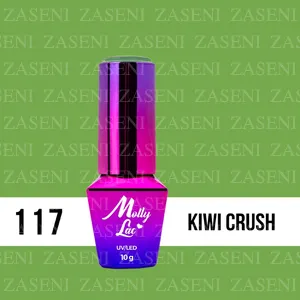 MOLLY LAC ESMALTE SEMIPERMANENTE GREEN PARTY Nº 117 KIWI CRUSH 10ML