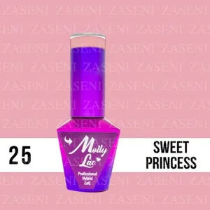 MOLLY LAC ESMALTE SEMIPERMANENTE WEDDING COLLECTION Nº 25 SWEET PRINCESS 10ML