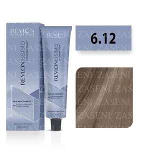 REVLON TINTE REVLONISSIMO COLORSMETIQUE FRÍOS 6.12 RUBIO OSCURO CENIZA IRISADO 60ML