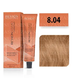 REVLON TINTE REVLONISSIMO COLORSMETIQUE COBRES 8.04 RUBIO CLARO NATURAL COBRIZO 60ML