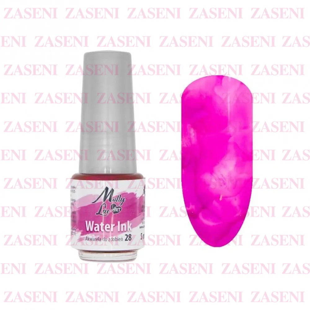 MOLLY LAC WATER INK Nº 28 ROSA FUCSIA 5ML