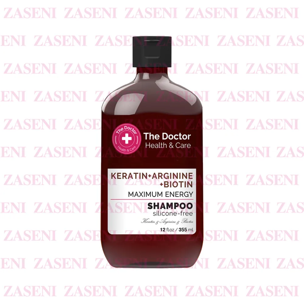 THE DOCTOR CHAMPÚ ENERGIZANTE KERATINA + ARGININA + BIOTINA 355ML