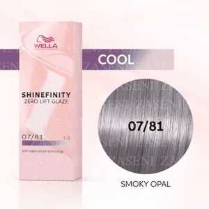 WELLA SHINEFINITY 07/81 RUBIO MEDIO PERLA CENIZA 60ML