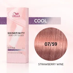 WELLA SHINEFINITY 07/59 RUBIO MEDIO CAOBA CENDRÉ 60ML