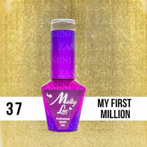 MOLLY LAC ESMALTE SEMIPERMANENTE QUEENS OF LIFE Nº 37 MY FIRST MILLION 10ML