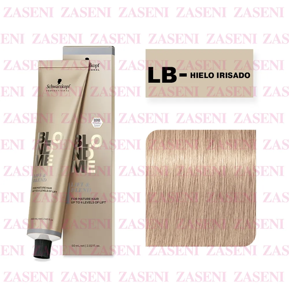 SCHWARZKOPF BLONDME CREMA MATIZADORA TONIFICANTE Y NEUTRALIZANTE LB - HIELO IRISADO 60ML