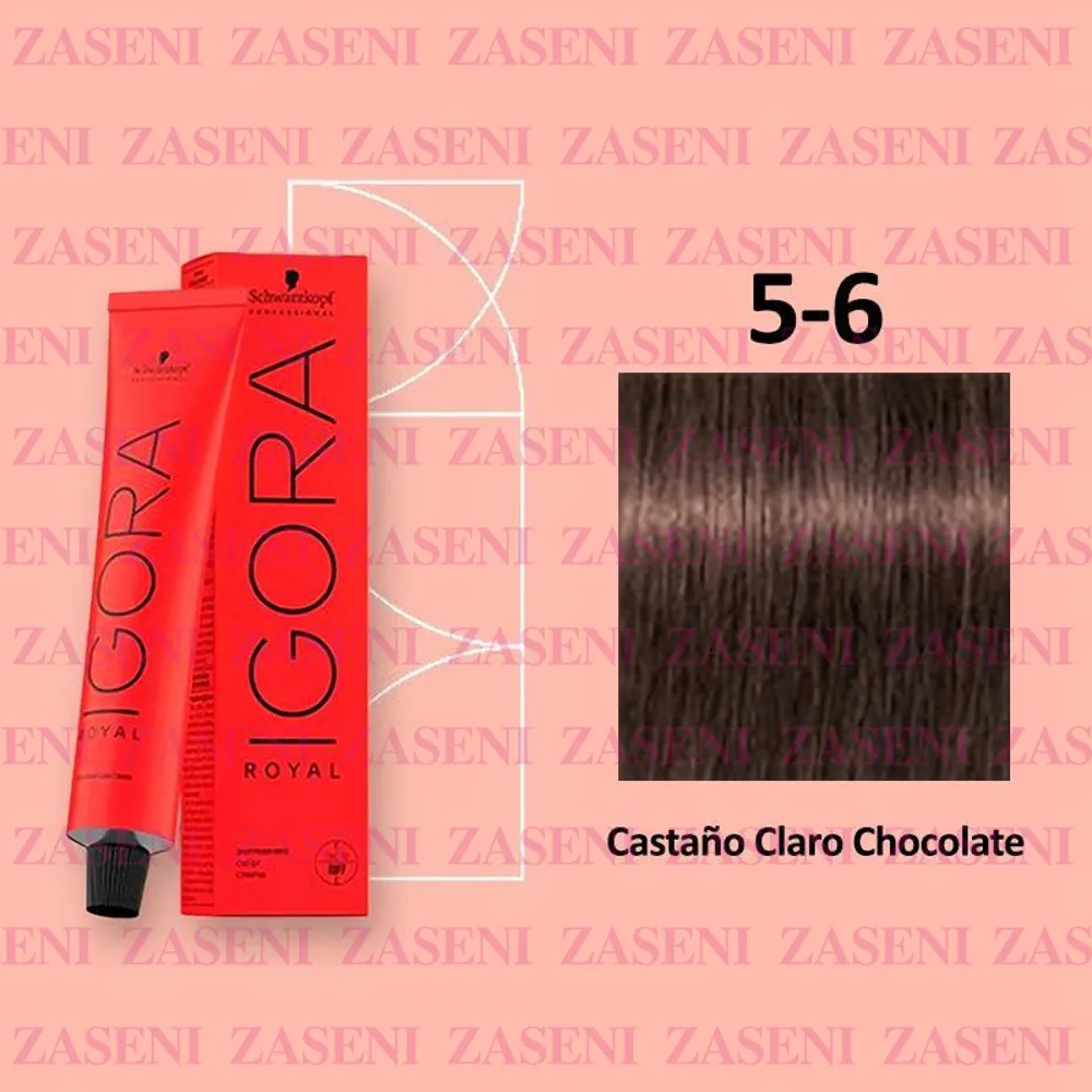 Cabello Chocolate Claro Igora Royal 5 7
