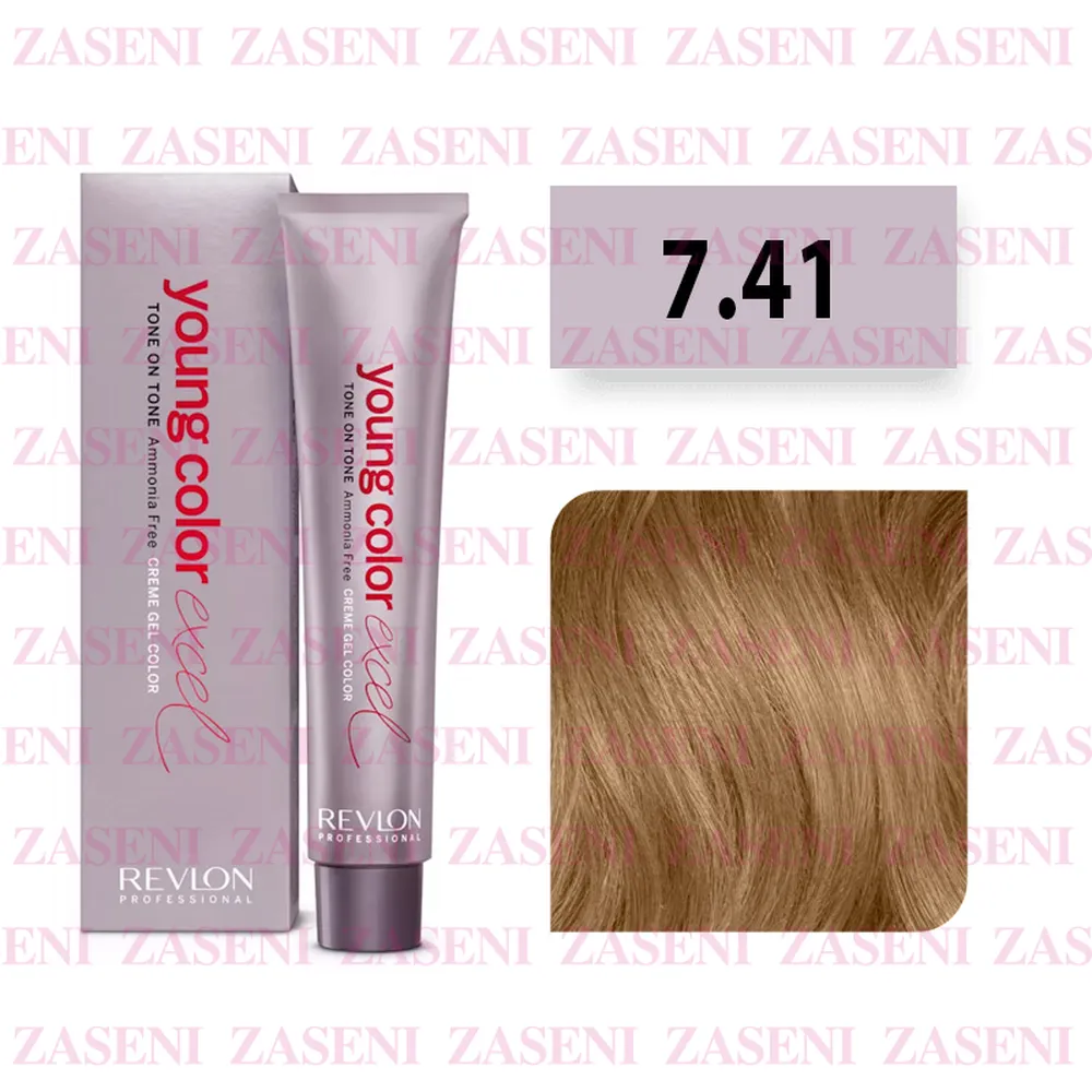 REVLON TINTE YOUNG COLOR EXCEL Nº 7.41 AVELLANA CLARO 70ML