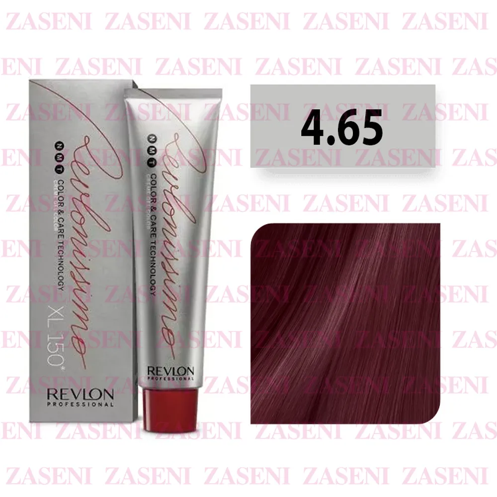 REVLON TINTE REVLONISSIMO COLOR & CARE Nº 4.65 CASTAÑO MEDIO ROJIZO CAOBA 60ML